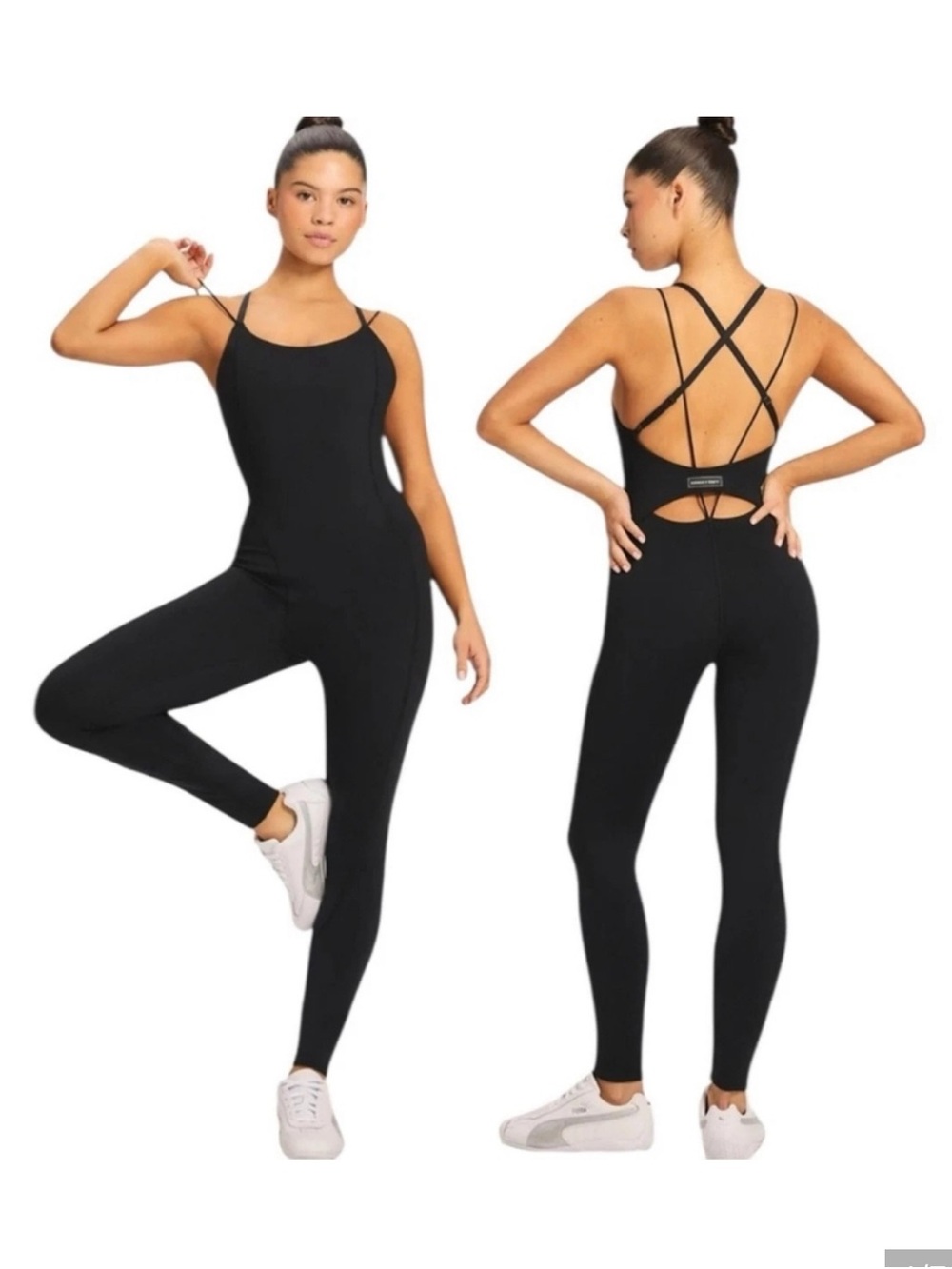 Savage X Fenty Black Performance jumpsuit